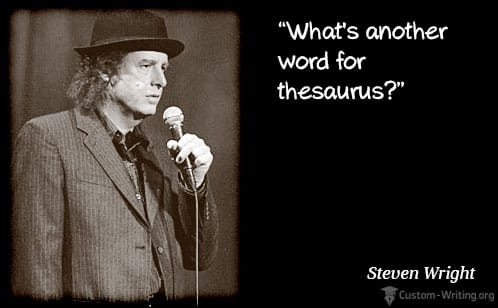 What’s another word for thesaurus?