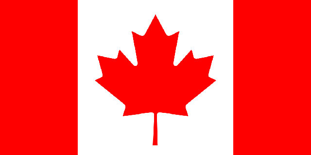 Canadian flag.