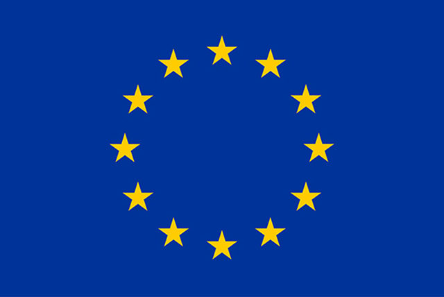 European flag.