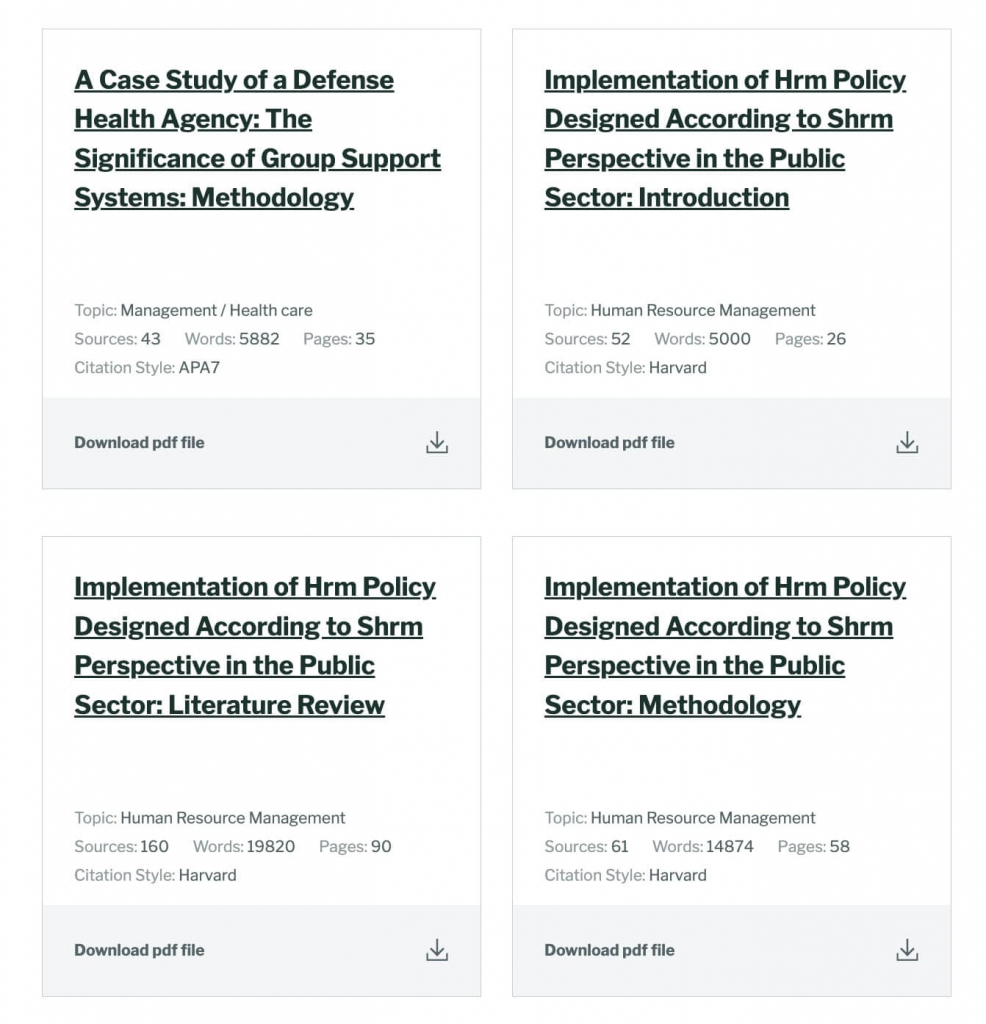 Academic Text Samples.