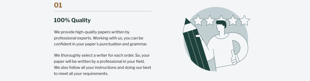 YourDissertation guarantees of quality.