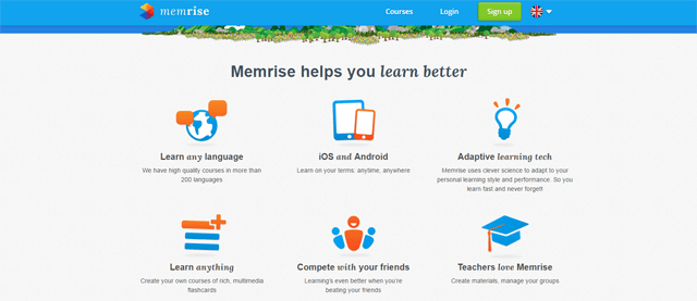 Memrise is a free learning platform which has all sorts of courses.