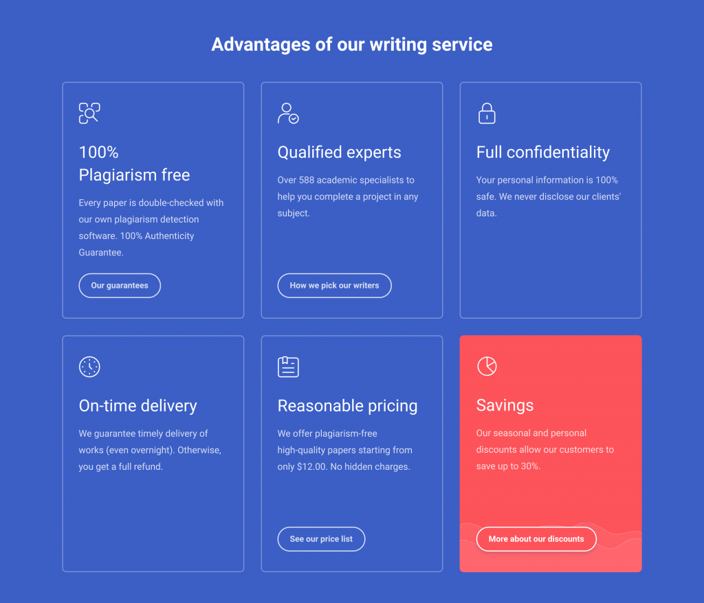 Advantages of OvernightEssay writing service.