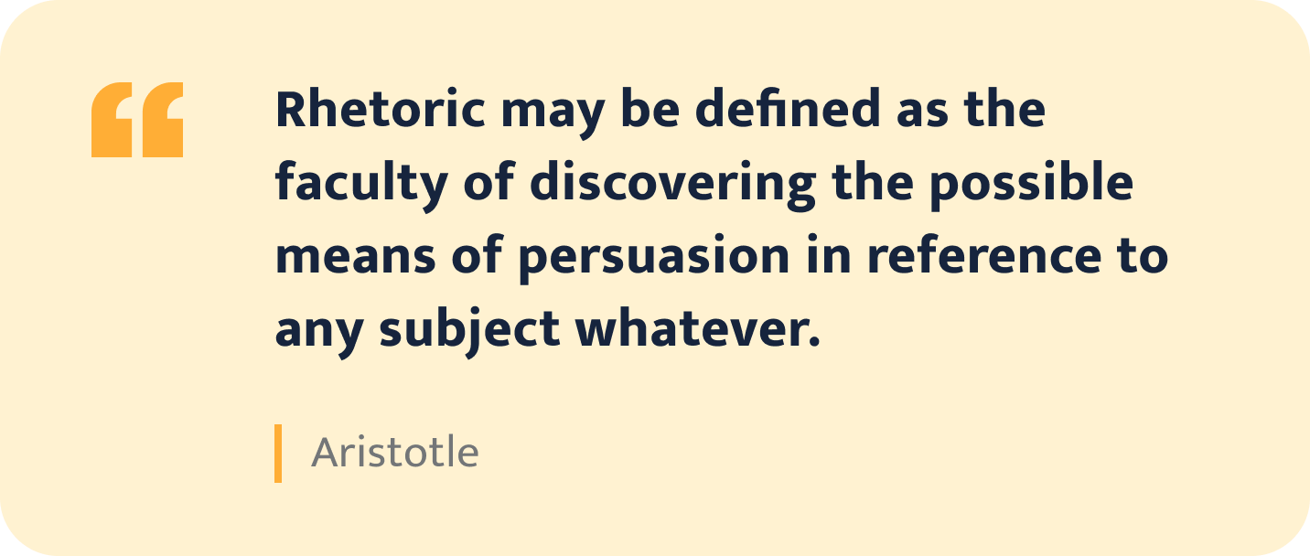 Aristotle quote.