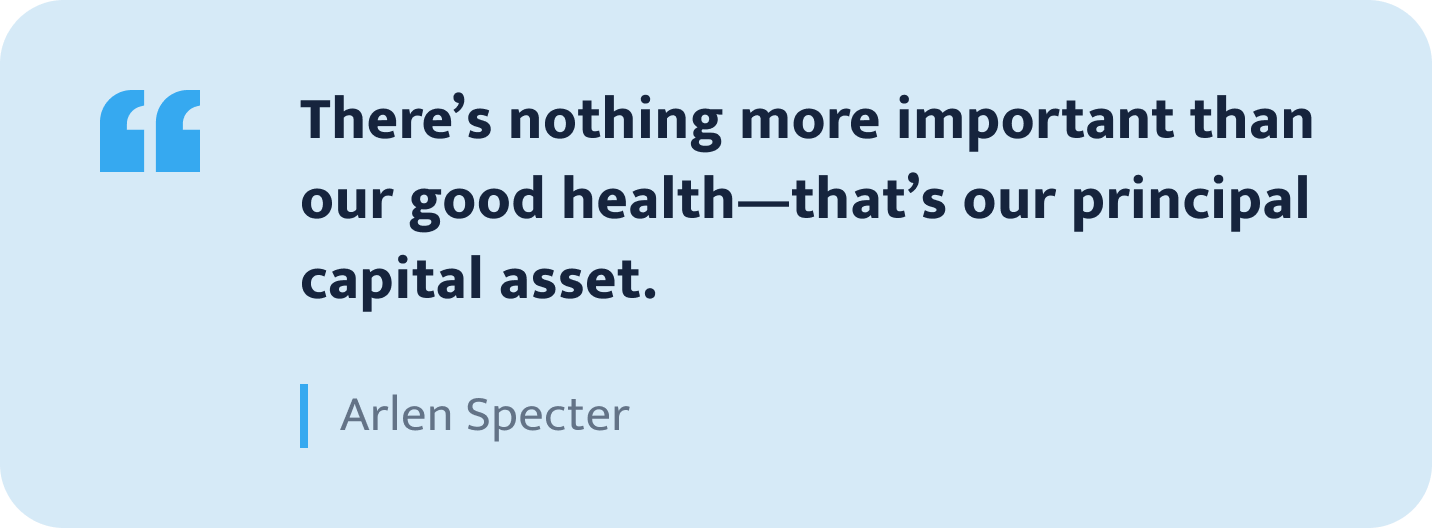 Arlen Specter quote.