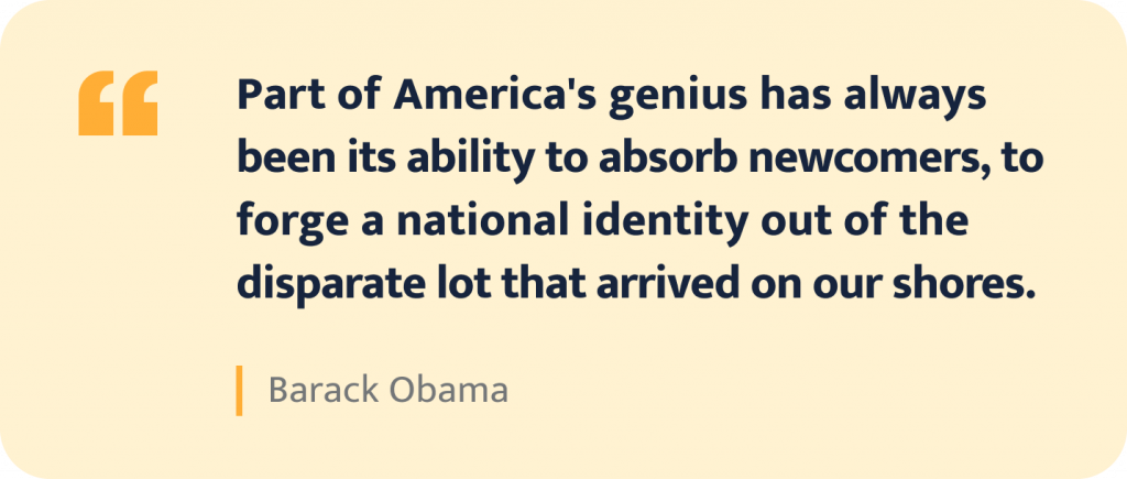 Barack Obama quote.
