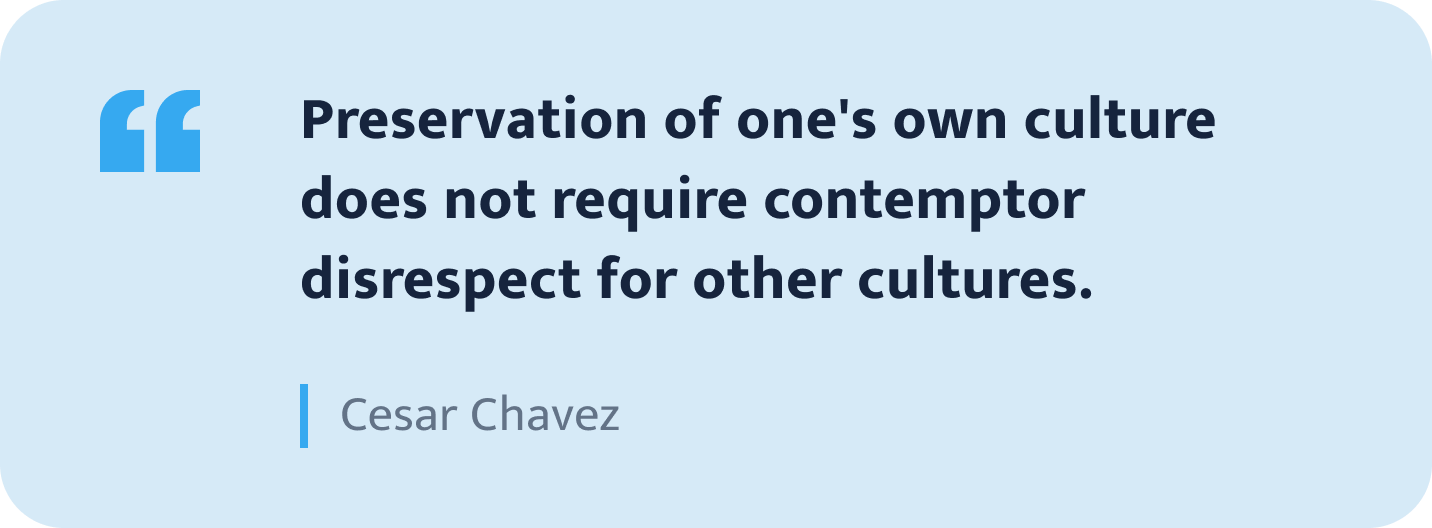 Cesar Chavez quote.