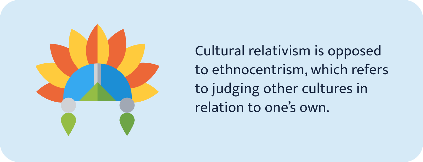 Cultural relativism.