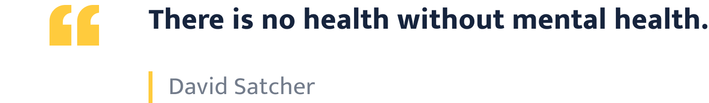 David Satcher quote.