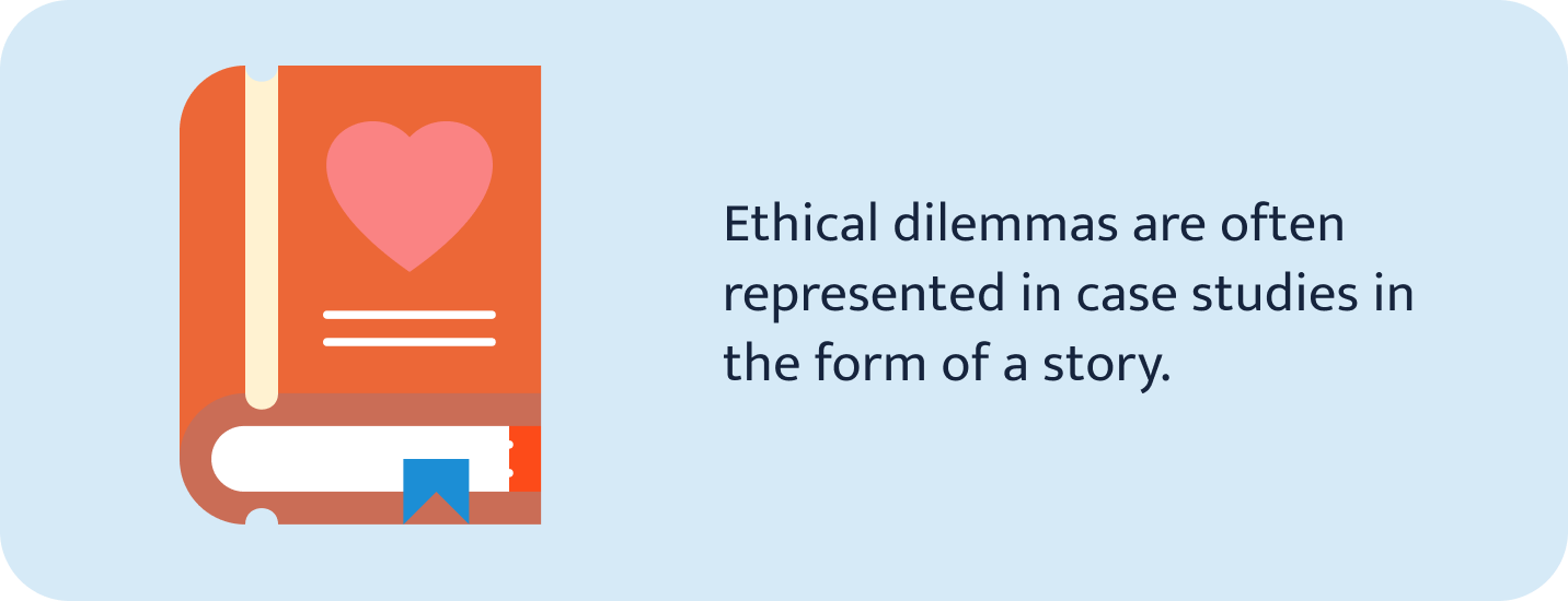 Ethical dilemmas.
