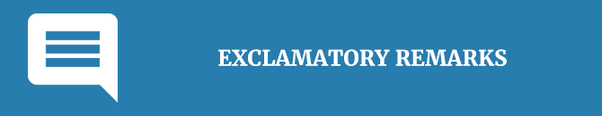 exclamatory-remarks