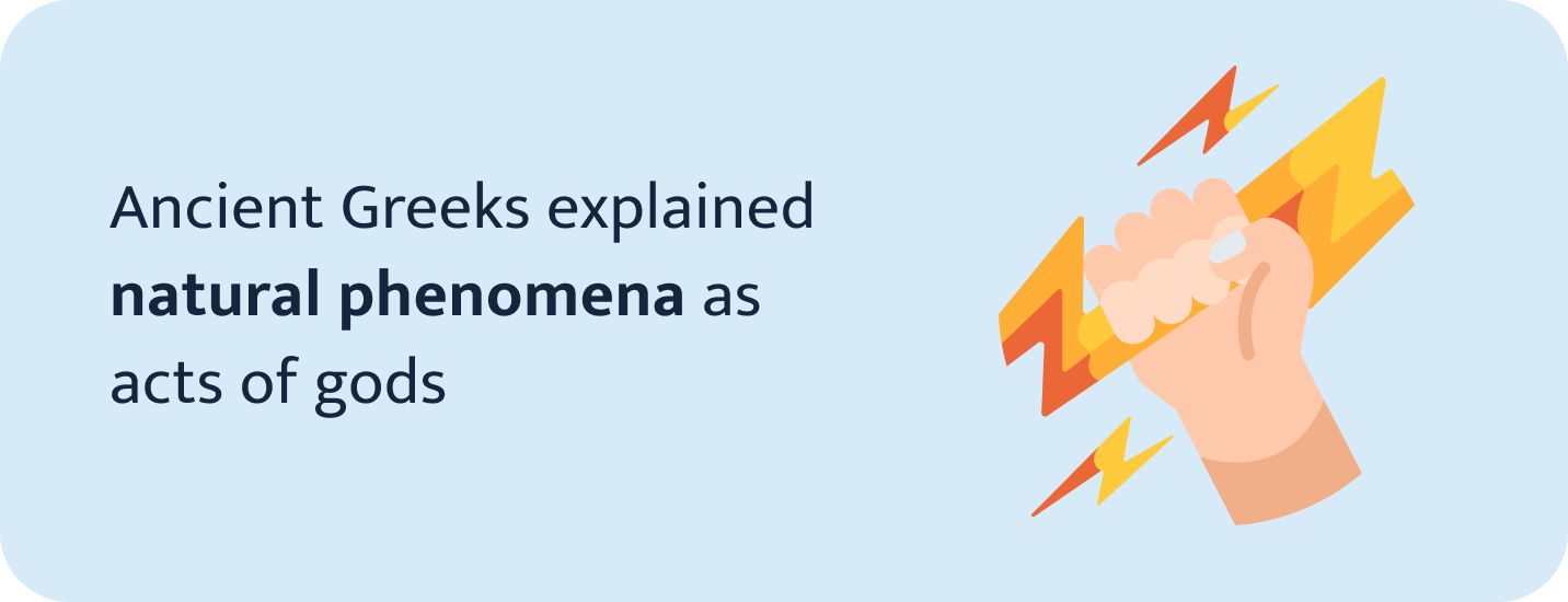 Explanation of natural phenomena.