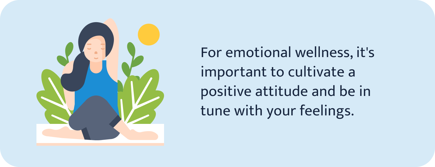 For emotional wellness.