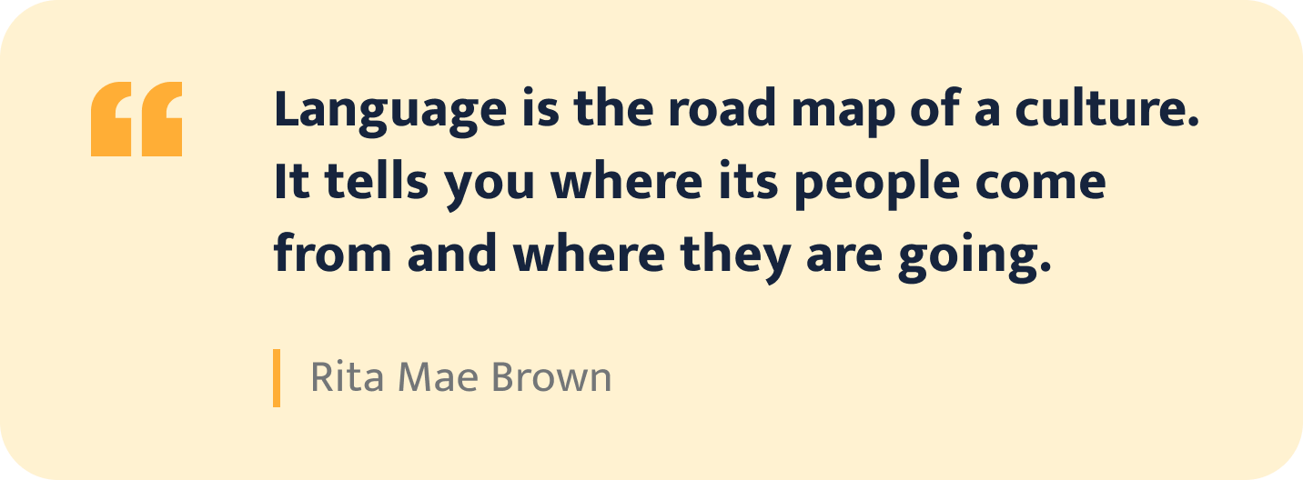Rita Mae Brown quote.