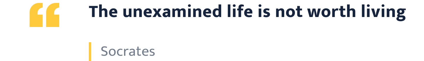 Socrates quote.