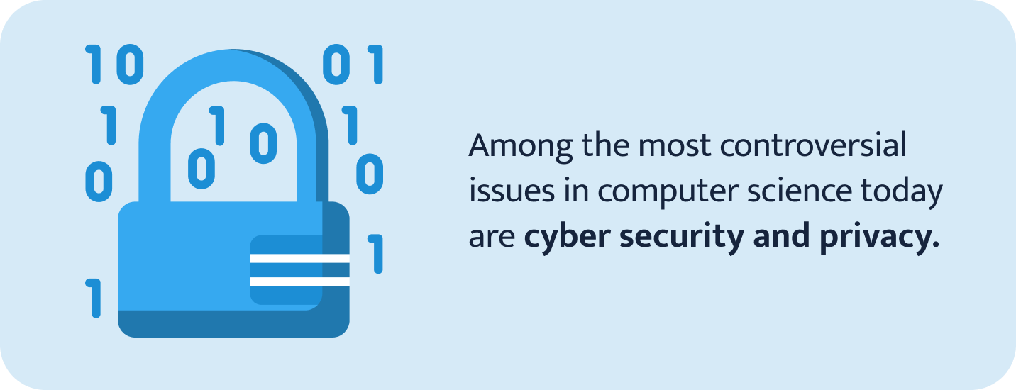 The most controversial issues in computer science.