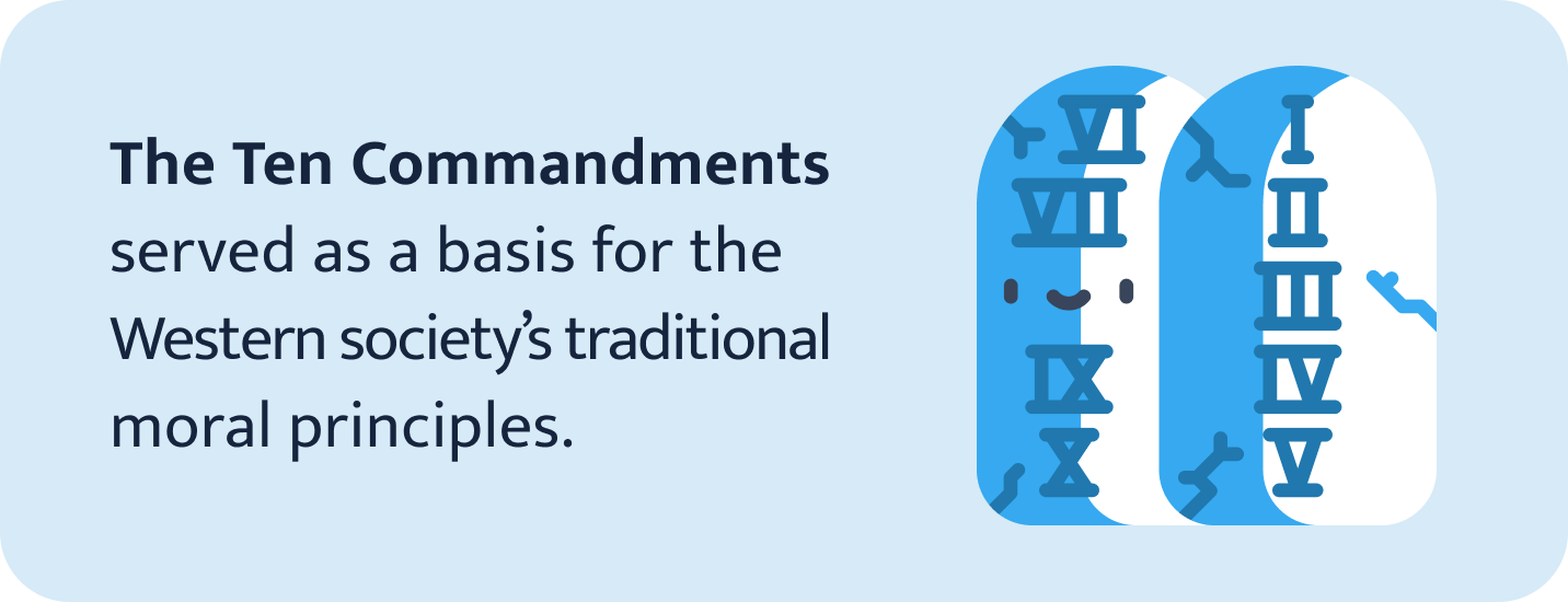 The Ten Commandments.