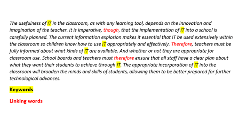 The usefulness of IT.